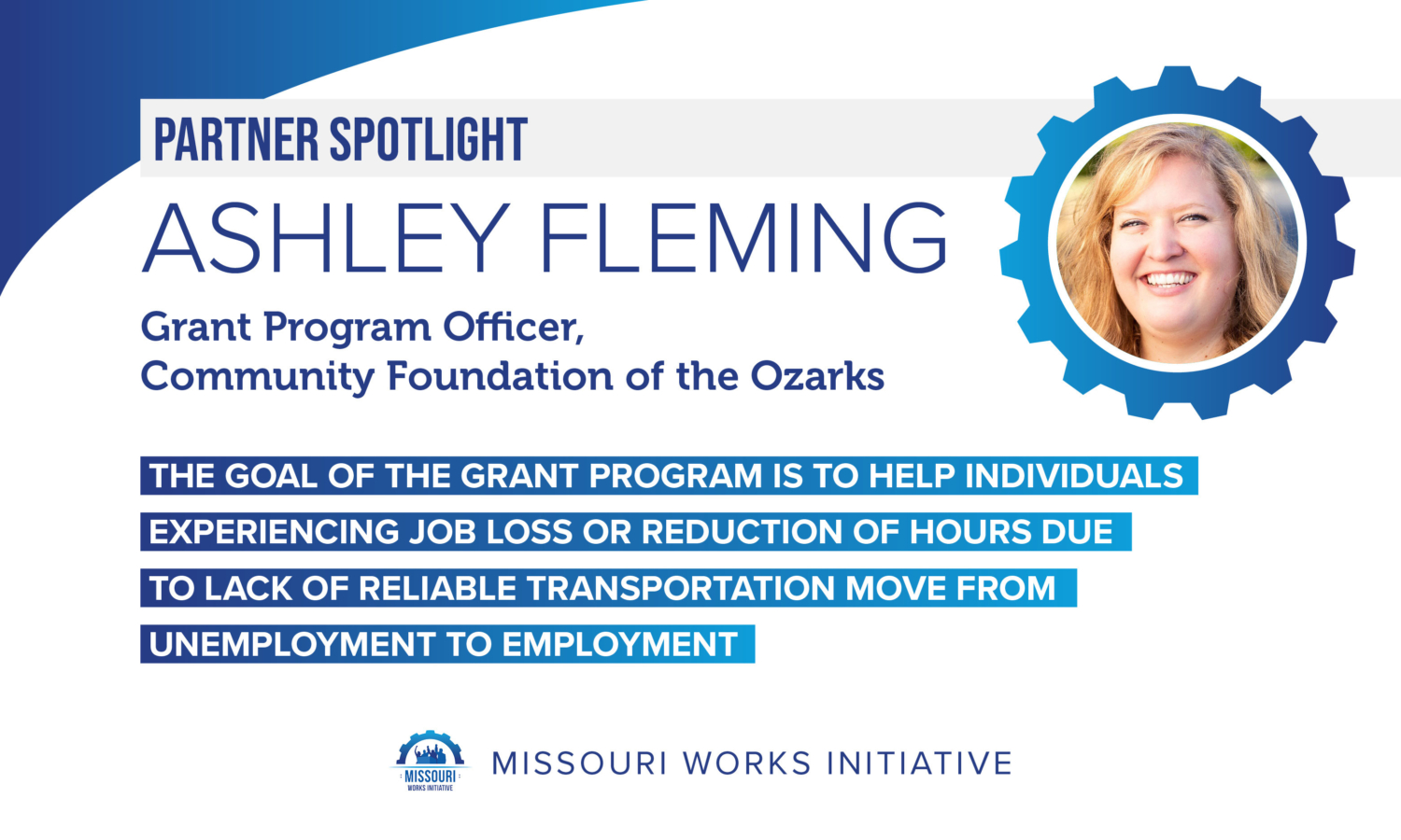 Partner Spotlight: Ashley Fleming | Missouri Works Initiative